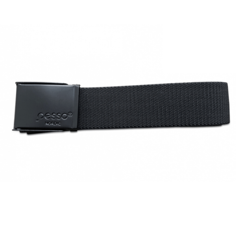Elastic textile belt Pesso 120, black pessosafety.eu