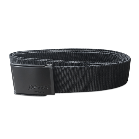Elastic textile belt Pesso 120, black pessosafety.eu
