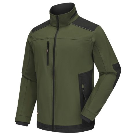 Workwear jacket Pesso Nexus 185, Olive Green | 4-Way Stretch | pessosafety.eu