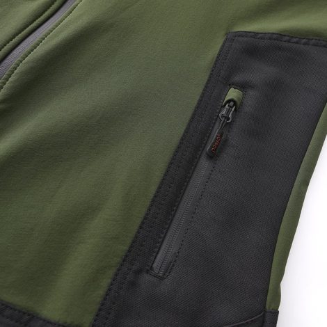 Workwear jacket Pesso Nexus 185, Olive Green | 4-Way Stretch | pessosafety.eu