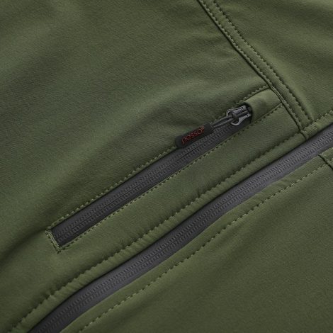 Workwear jacket Pesso Nexus 185, Olive Green | 4-Way Stretch | pessosafety.eu