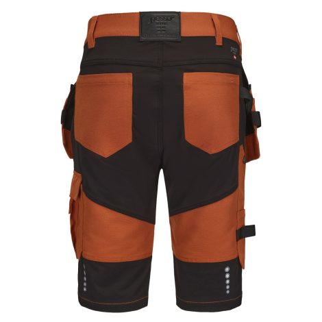 Workwear shorts Pesso Titan Flexpro 125, Mountain Brown | 4-Way Stretch | Pesso Workwear | pessosafety.eu