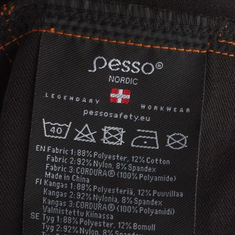 Workwear shorts Pesso Titan Flexpro 125, Mountain Brown | 4-Way Stretch | Pesso Workwear | pessosafety.eu