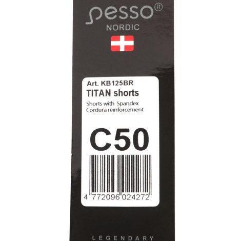 Workwear shorts Pesso Titan Flexpro 125, Mountain Brown | 4-Way Stretch | Pesso Workwear | pessosafety.eu