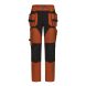 Workwear trousers Pesso Titan Flexpro 125, Mountain Brown | 4-Way Stretch | Pesso Workwear | pessosafety.eu