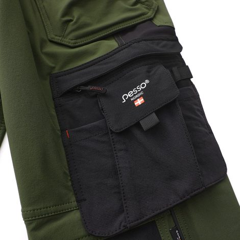 Workwear trousers Pesso Nexus 185, Olive Green | 4-Way Stretch | Pesso workwear | pessosafety.eu Workwear trousers Pesso Nexus 185, Olive Green | 4-Way Stretch | Pesso workwear | pessosafety.eu