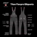 Workwear bibpants Pesso Titan Flexpro 125, Grey | 4-Way Stretch | pessosafety.eu