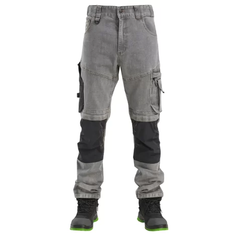 Denim Flex Ultimate Stretch Poly-Cotton trousers KD155_Grey