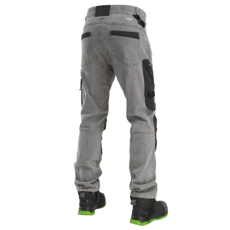 Denim Flex Ultimate Stretch Poly-Cotton trousers KD155_Grey