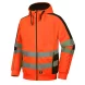 Warm zip through Fleece Hoodie Pesso FL05_G, orange