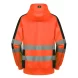 Warm zip through Fleece Hoodie Pesso FL05_G, orange