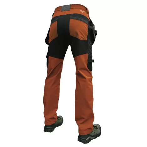 Workwear trousers Pesso Nexus 185, Olive Green | 4-Way Stretch | Pesso workwear | pessosafety.eu | KD185_OG