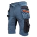 Workwear shorts Pesso Nexus 185, Blue| 4-Way Stretch | pessosafety.eu