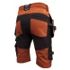 Workwear shorts Pesso Nexus 185, Mountain Brown | 4-Way Stretch | pessosafety.eu